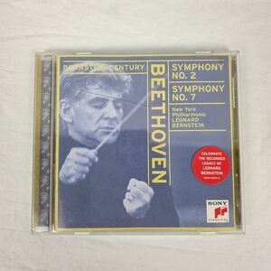 Beethoven Symphony 2 & 7 Bernstein CD